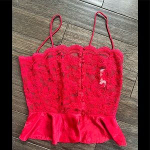 Vintage 1980s #VictoriaSecret lace top absolutely gorgeous